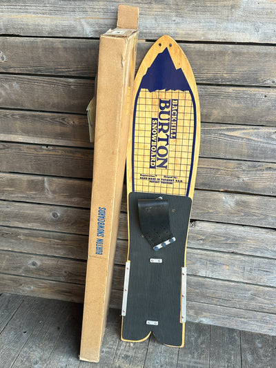 1983 Vintage Burton Backhill Snowboard (with Original Box)