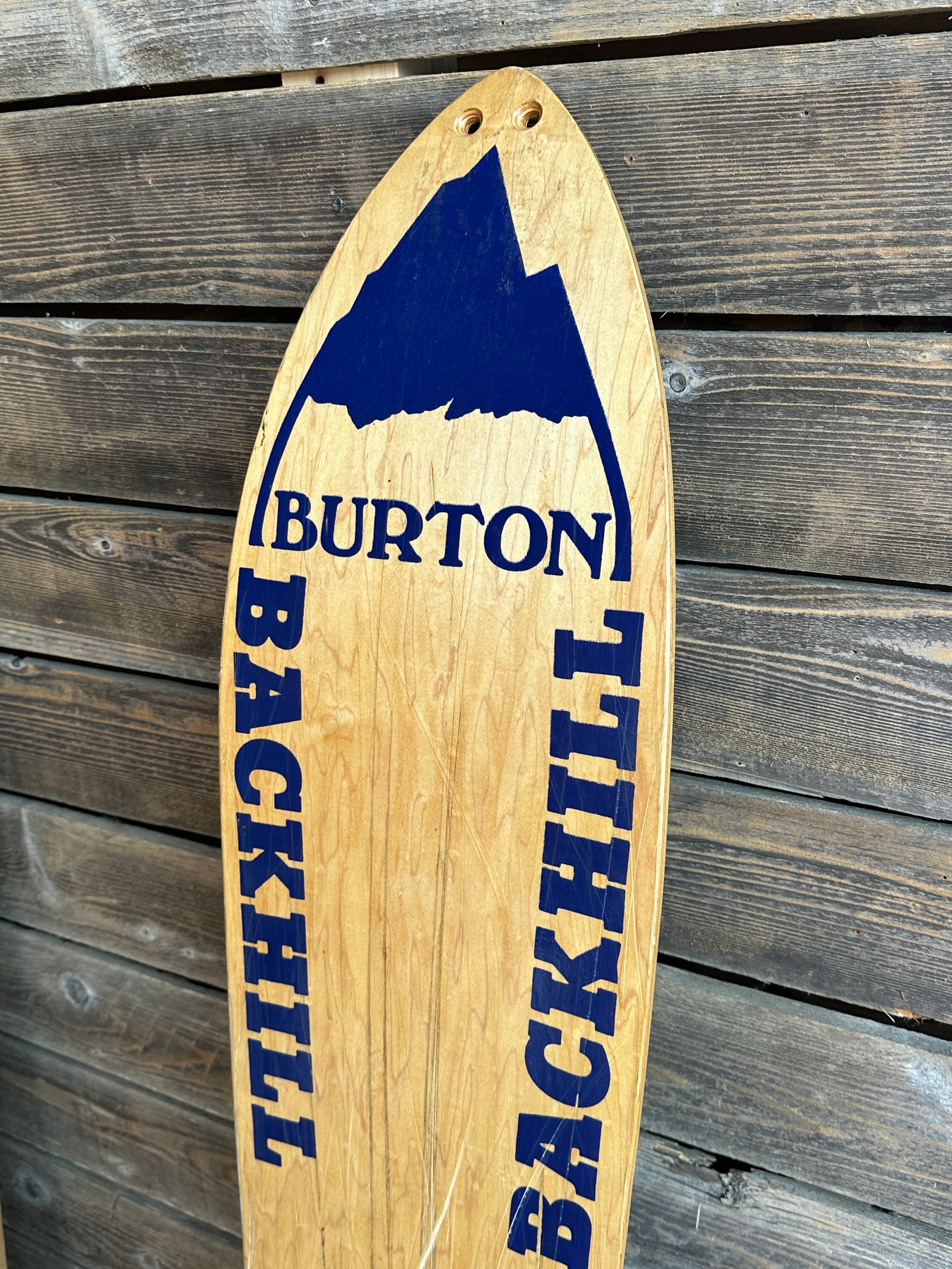 1983 Vintage Burton Backhill Snowboard (with Original Box) - VintageWinter 1983 Vintage Burton Backhill Snowboard (with Original Box) - VintageWinter