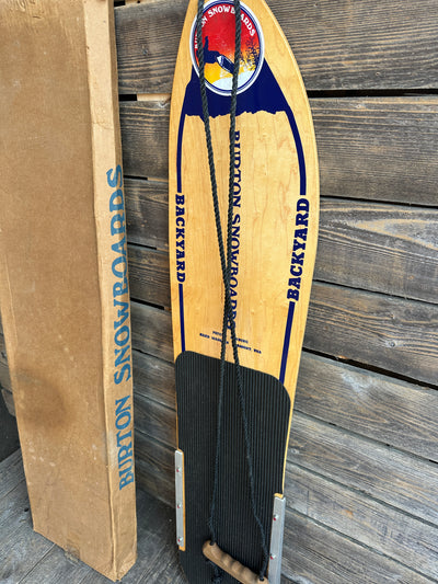 Vintage Burton Backyard Snowboard 1984 Vintage Burton Backyard Snowboard 1984