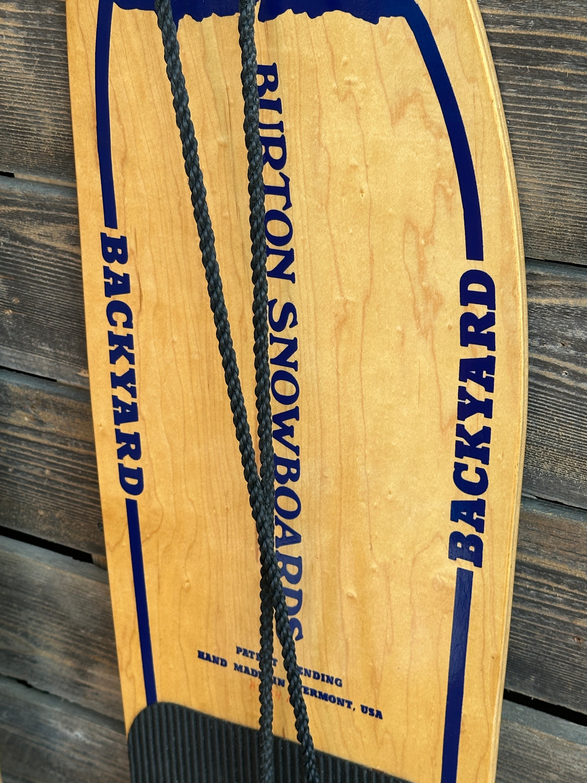 Vintage Burton Backyard Snowboard 1984 Vintage Burton Backyard Snowboard 1984