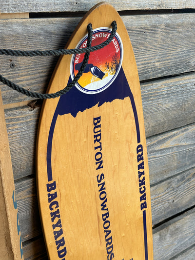 Vintage Burton Backyard Snowboard 1984 Vintage Burton Backyard Snowboard 1984