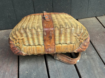 Vintage Fishing Creel Basket