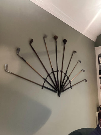 Mounting Kit for Vintage Golf Clubs and other hard-to-hang items