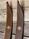 Vintage Dartmouth Wood Skis