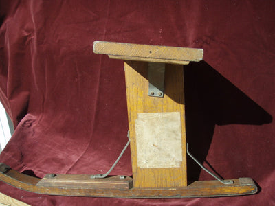 Vintage Wood Sit Sled