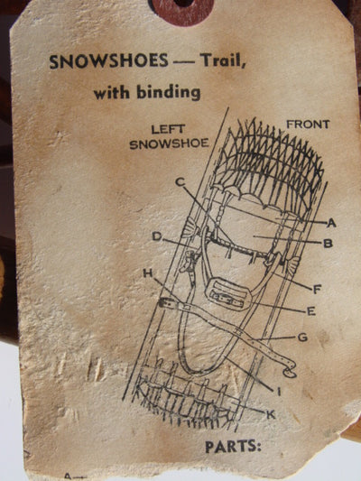 US Military Snowshoes 1953