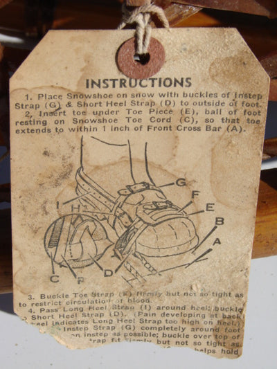 US Military Snowshoes 1953