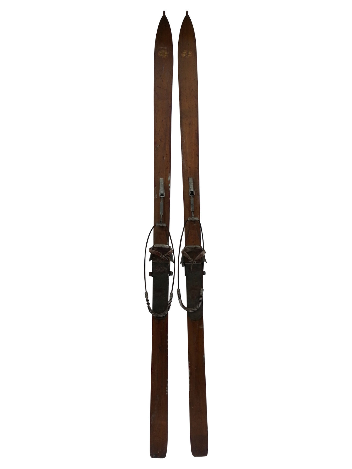 Maple Downhill Skis - Montgomery Ward Brand