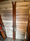 Antique Hand Carved Ridgetop Skis