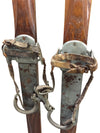 Vintage Muller Brand Downhill Wooden Skis