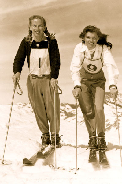 Vintage Ski Photo - 1948 Woman's Ski Team - VintageWinter