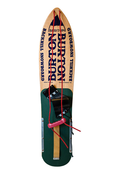 Vintage 1981 Burton Backhill Snowboard 1 of 12