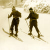 Vintage Ski Photo - Children Skiing