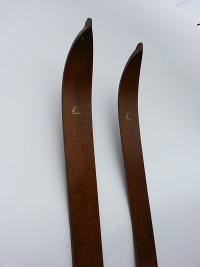 Vintage Lund Downhill Skis