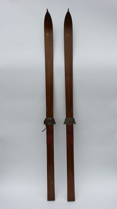 Vintage Lund Downhill Skis
