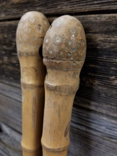 Antique Wooden Ski Poles