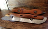 Antique  Klipper Klub Ice Skates - Wood with Cast Steel Blades