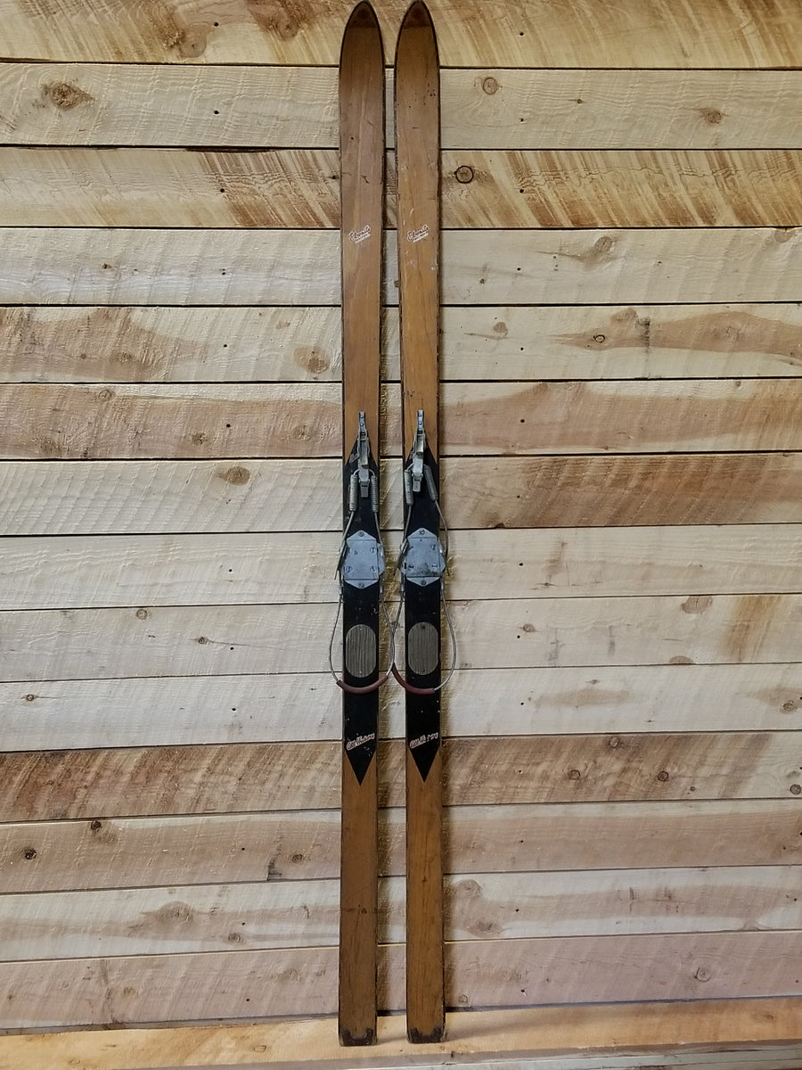 Antique Ebonite Bottom All Racer Skis