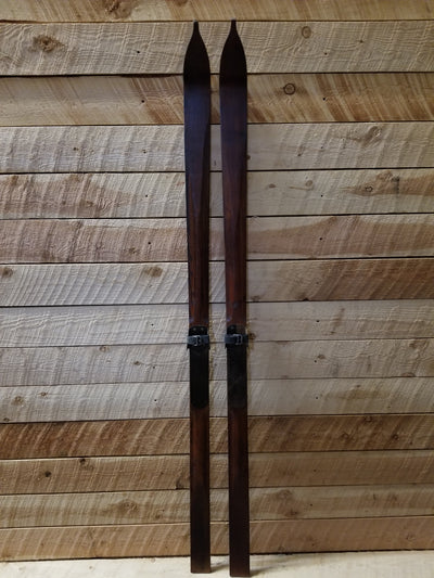 Wood Downhill Skis - New - Great for Decorating / Ski Projects