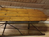 Vintage Sleigh Coffee Table - 1890s Runners - Newly Crafted TableTop