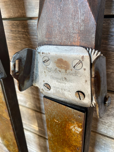 Harvey Dodds Vintage Pointed Tip - 1920s Downhill Skis