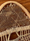 Vintage Canadian Bear Paw Snowshoes