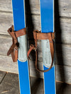 Vintage Junior Snow Patrol Skis- Blue (1960's)