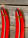 Vintage Kids Red Stratco Skis