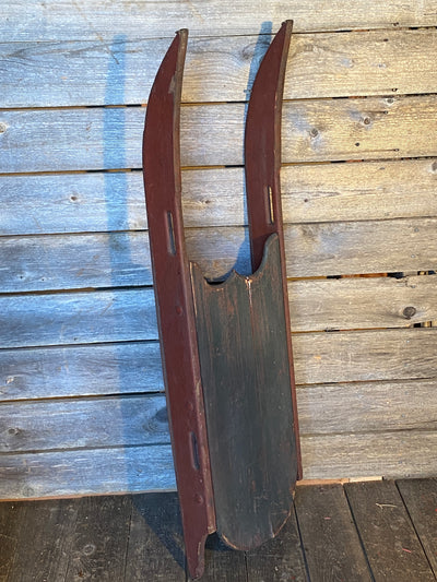 Antique Belly Flopper Childs Sled