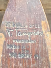 Antique Hand Carved Ridgetop Skis