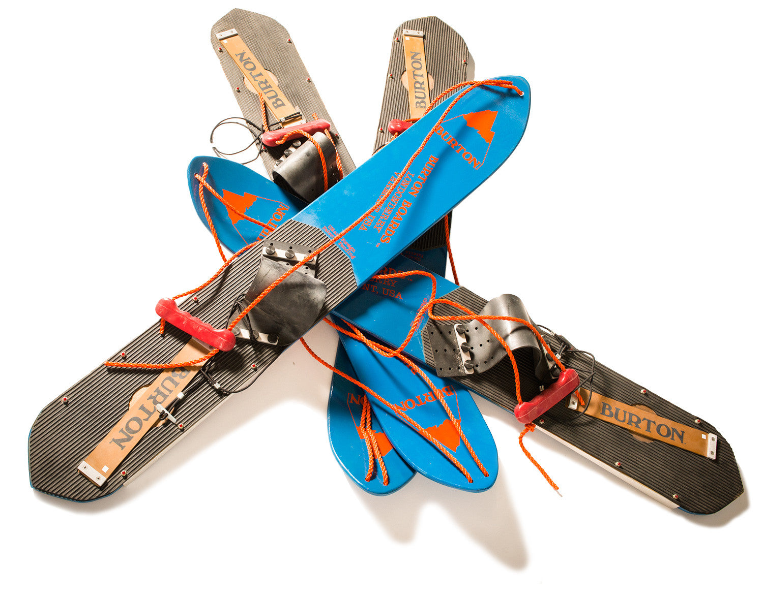 Set of four 1980 Vintage Burton Backhill BBI Londonderry Snowboards - VintageWinter Set of four 1980 Vintage Burton Backhill BBI Londonderry Snowboards - VintageWinter