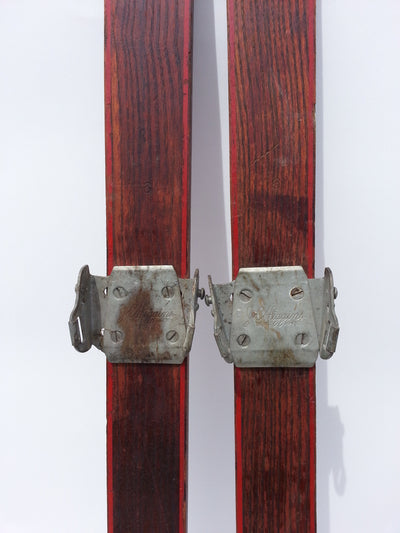 Antique Sears brand JC Higgins Wood Skis