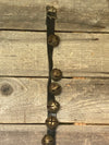 Vintage Sleigh Bells - Strap of 29 Bells on 72" inch Leather Strap