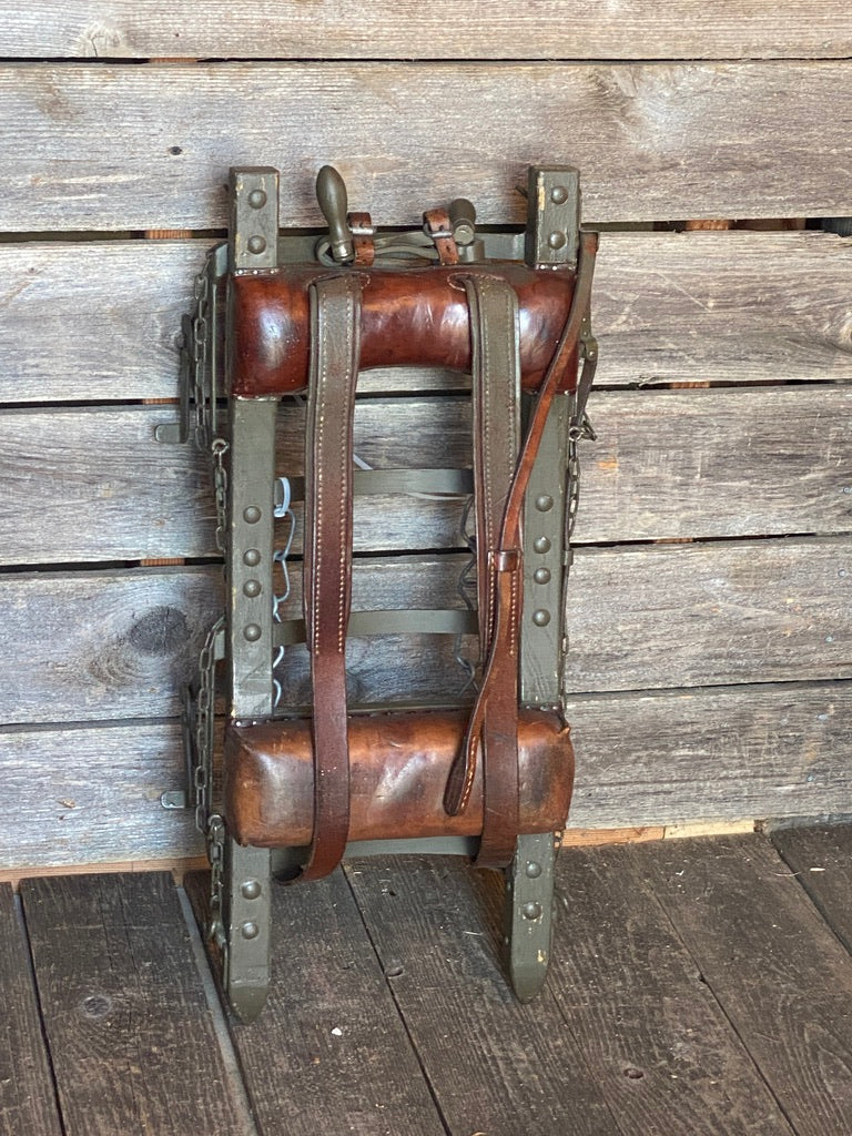 Vintage wooden on sale backpack frame