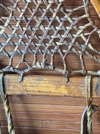 Vintage Anderson and Sons Co. Snowshoes