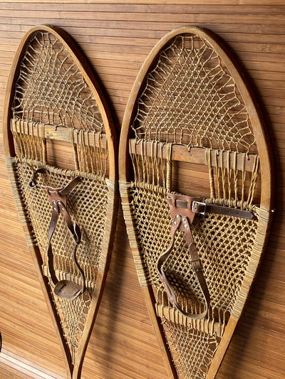 Vintage Chestnut Canoe Company Snowwhoes