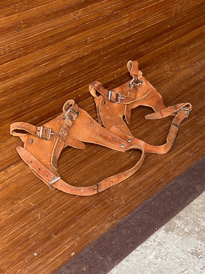 Original Leather Snowshoe Bindings