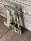 Vintage French Metal Frame Backpack