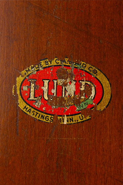 Antique Lund Skis