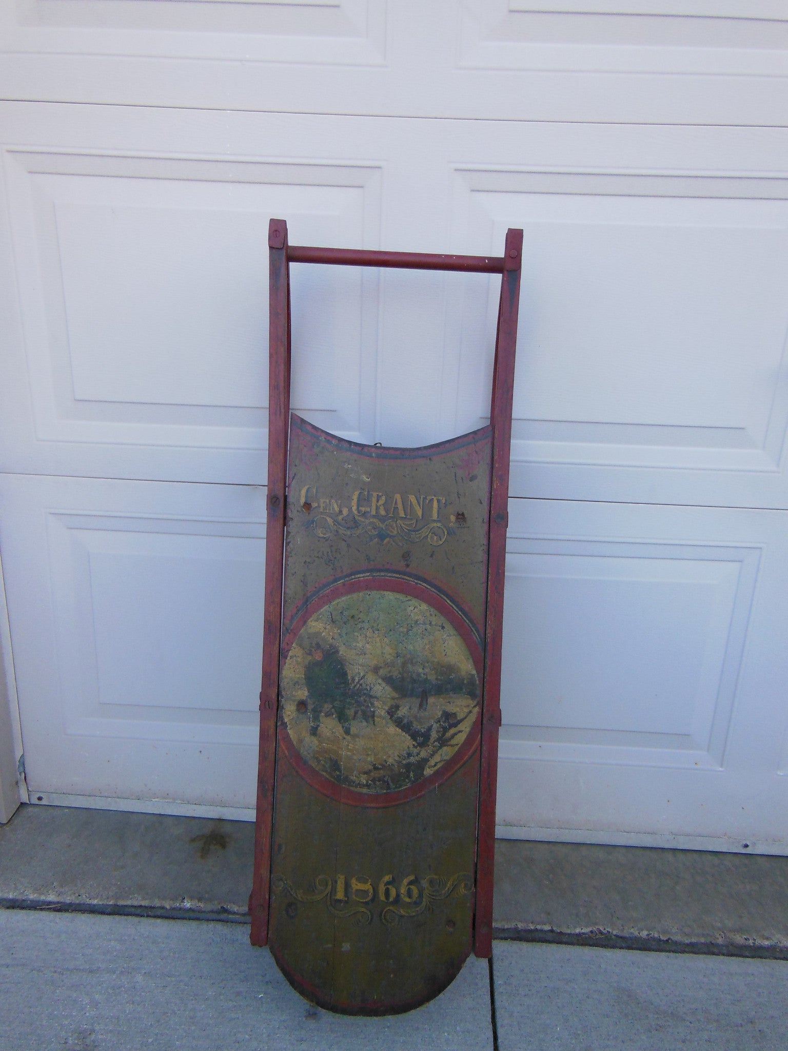 Antique General Grant 1866 Sled