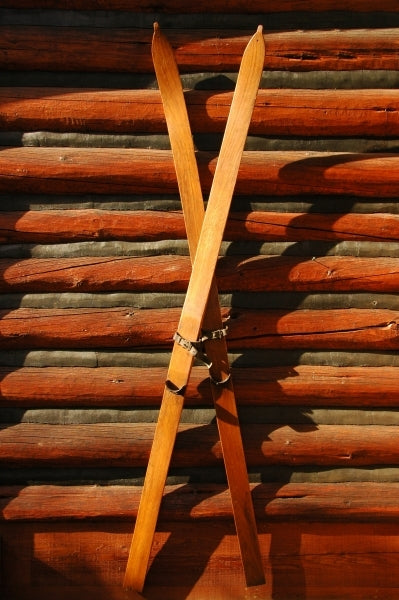 Antique Jumping Skis