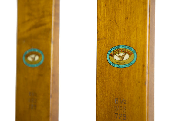 アンティーク木製スキー Antique Wooden Northland Maple Skis - VintageWinter
