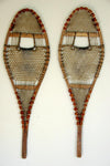 Antique Native American Indian Pom Pom Snowshoes