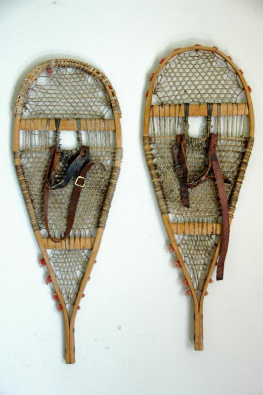Antique Native American Indian Children Snowshoes
