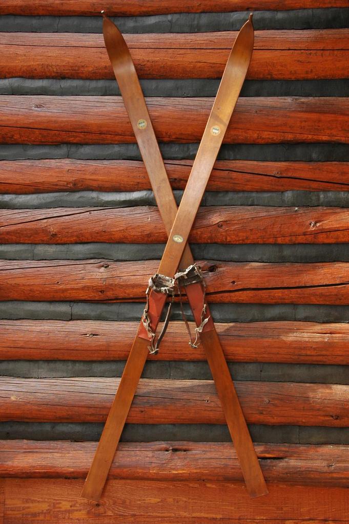 アンティーク木製スキー Antique Northland Skis - VintageWinter