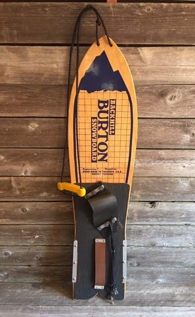 Vintage Burton Backhill Snowboard - Blue - VintageWinter