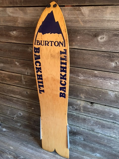 burton backhill snowboard for sale Vintage Burton Backhill Snowboard - Blue