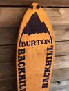 Vintage Burton Backhill Snowboard - Blue
