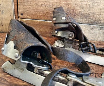 Antique Barney & Berry Ice Skates - 1861