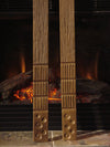 Bronzed Children Skis